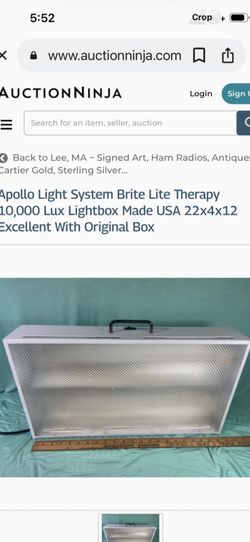 10,000 Lux Light Therapy