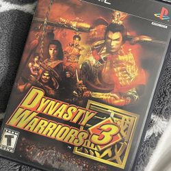 Ps2 Dynasty Warriors 3 