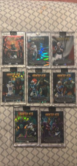 Haunted hits football cards