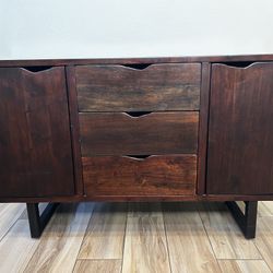 Dark Wood Cabinet