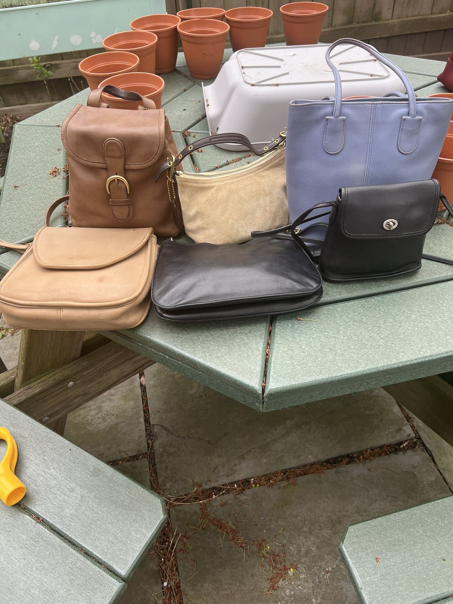 Vintage Coach Bag Lot 