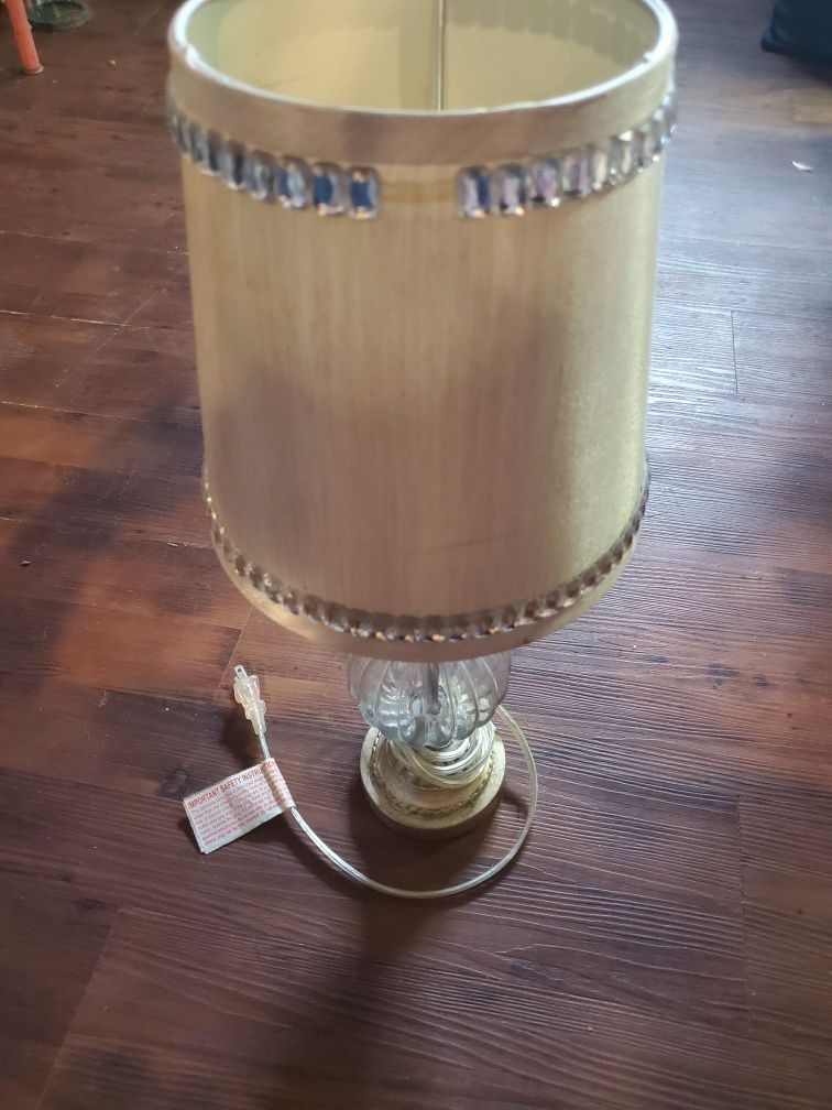 Small table lamp from Pier One Imports