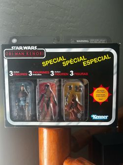 Obi-Wan Kenobi vintage collection 3 pack