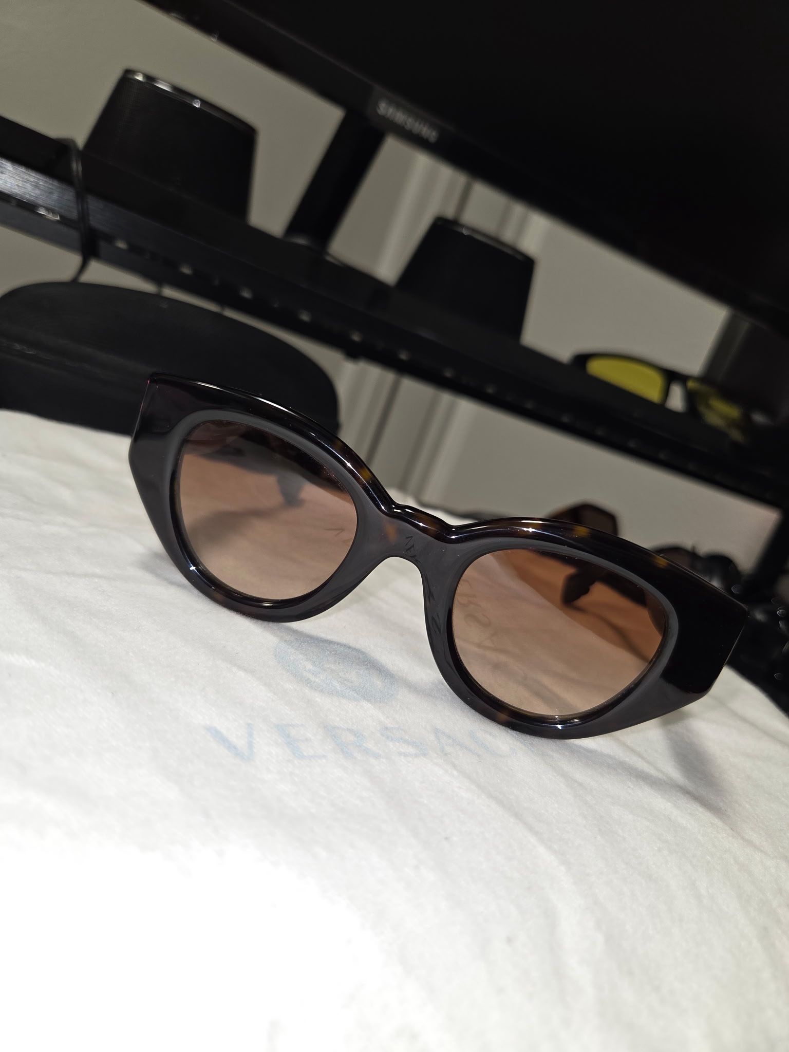 Burberry Oval Sunglasses 