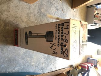 New flotec sump pump