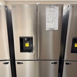 LG 3 Door French Door Refrigerator On Sale Now