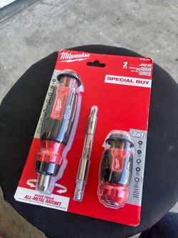 14-in-1 Ratcheting Multi-Bit Screwdriver and 8-in-1 Compact Multi-Bit Screwdriver (2-Pack)