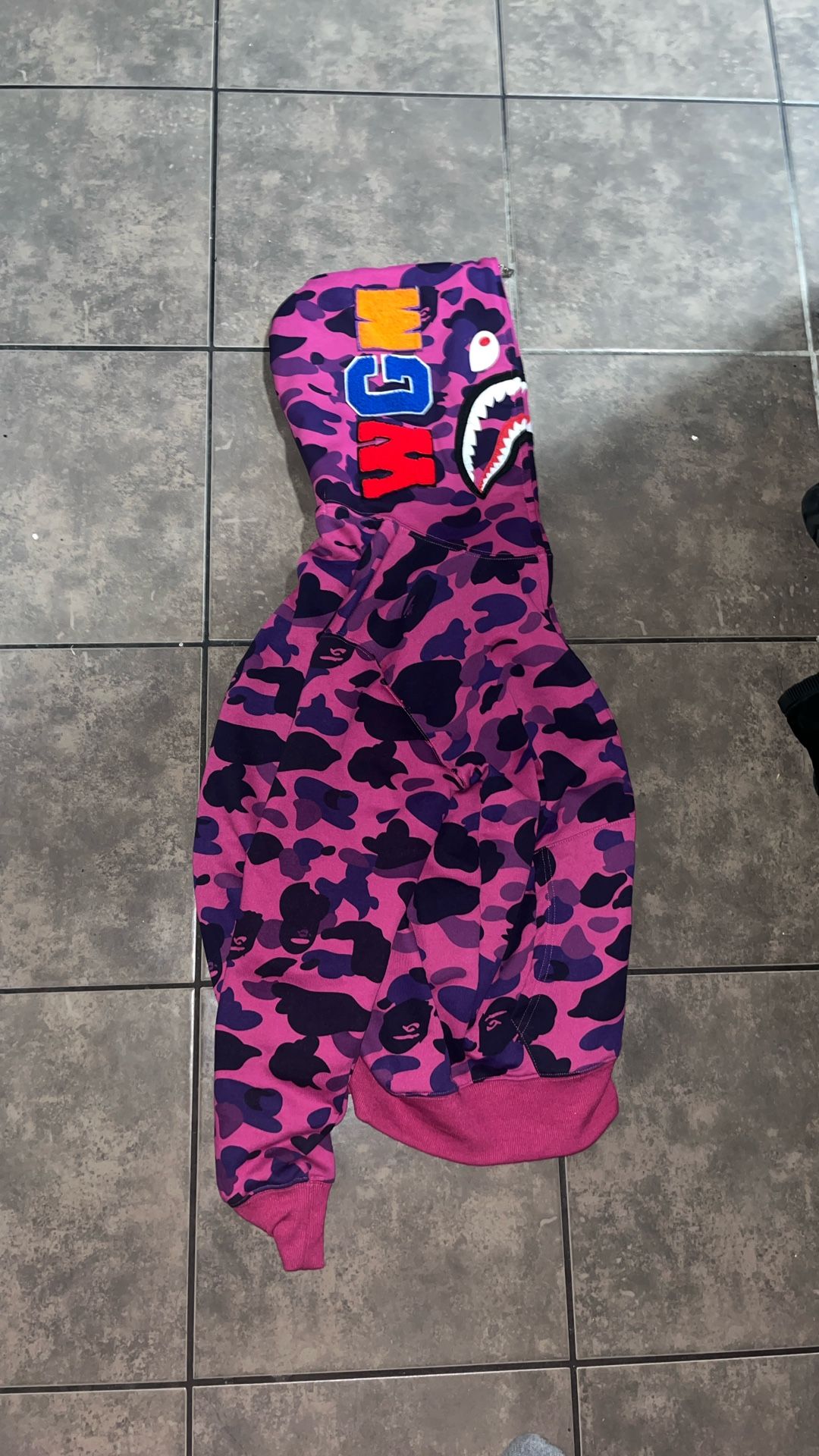 Bape Hoodie Purple