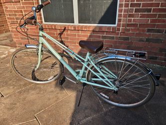 Mint Green City Cruiser Bicycle
