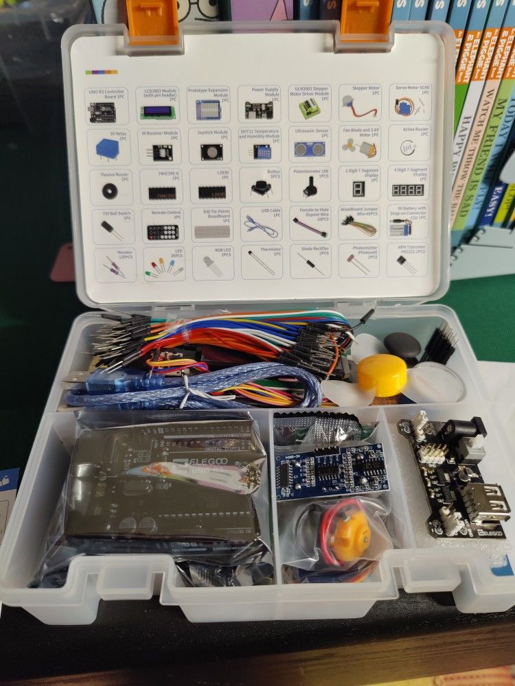 ELEGOO UNO Project Super Starter Kit with Tutorial and UNO R3 Compatible with Arduino IDE