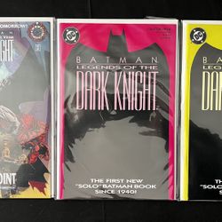 DC Comics Batman Legends Of The Dark Knight 1989 Mixed Lot of 36 Run #0-94