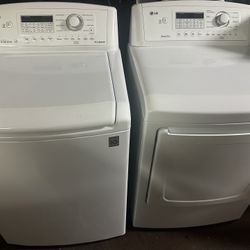 lg washer an dryer set 