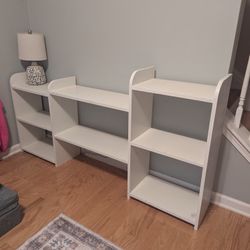 Multi Tiered Wood Shelf