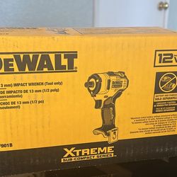 Dewalt 1/2 impact wrench power tool brushless