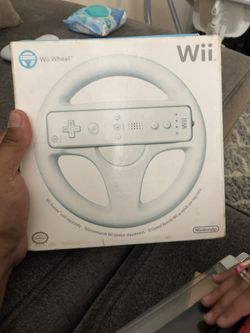 Wii steering wheel