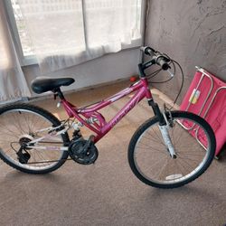 Pink Huffy Girls Bicycle 