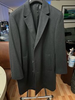 Hugo Boss Black Men's Wool Overcoat