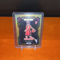 Cam Whitmore Gold Shimmer Prizm Monopoly /500