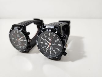White & Red Watch Sports Silicone Racing Business Casual Quartz Men's Watch Office Home Shopping Party