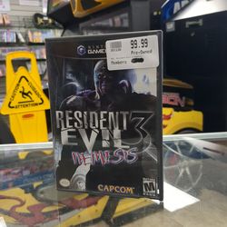 Resident evil 3 nemesis Nintendo gamecube