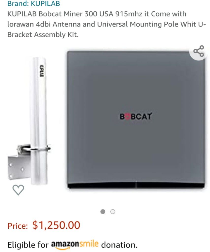 Bobcat 300 Helium HNT Miner US915