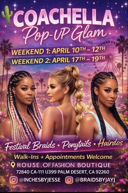 Coachella braids