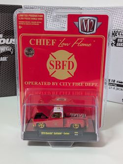 M2 HS06 1976 Chevrolet Scottsdale Custom Chief Low Flame SBFD  🔥CHASE🔥