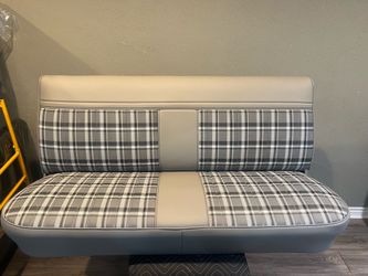 Chevy C10 Bench Seat- GRAY-Fully restored 1977