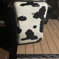 Cow Print Suitcase 