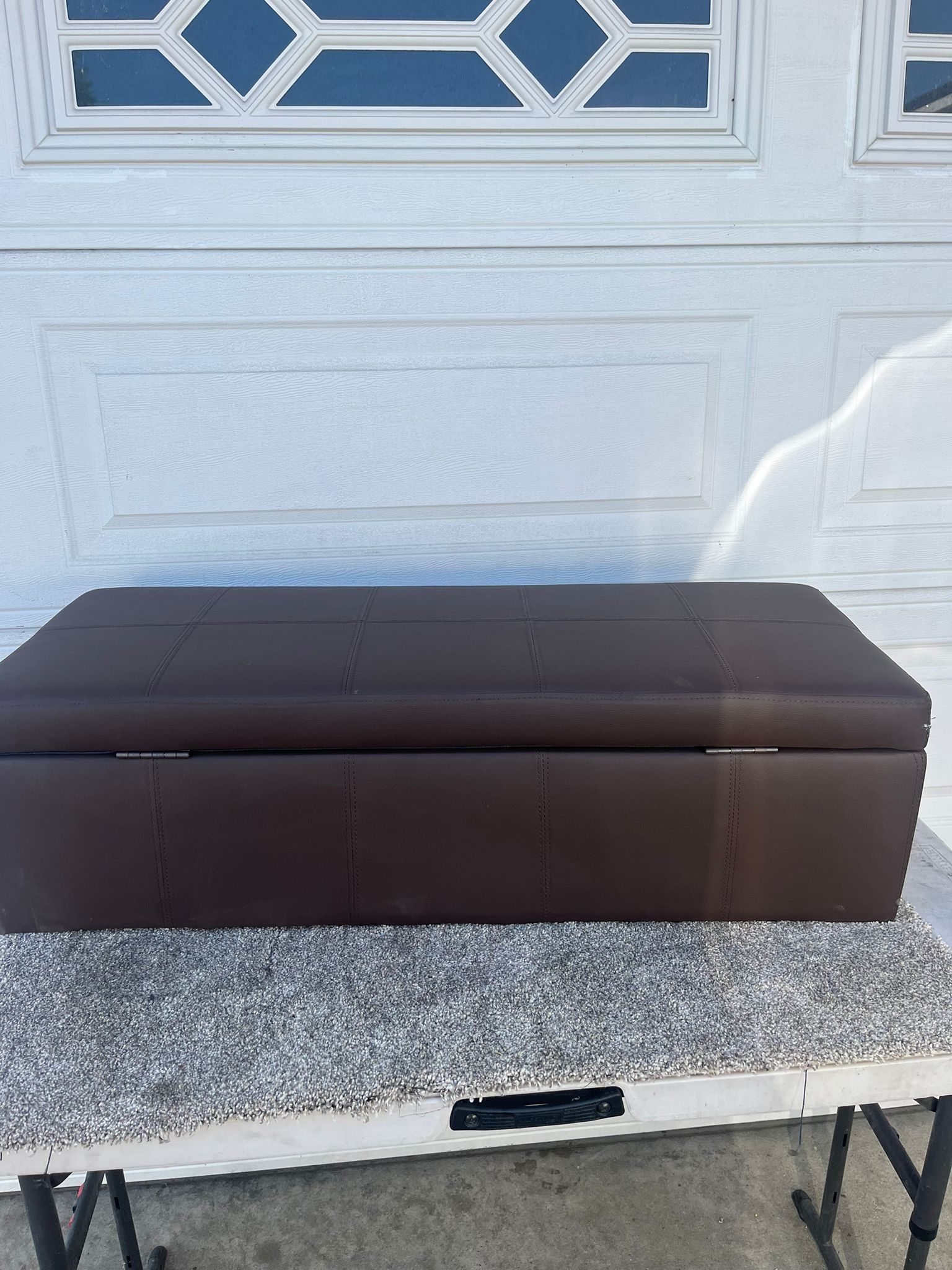 Ottoman Con Almacenamiento Café