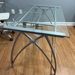 Glass Office Desk