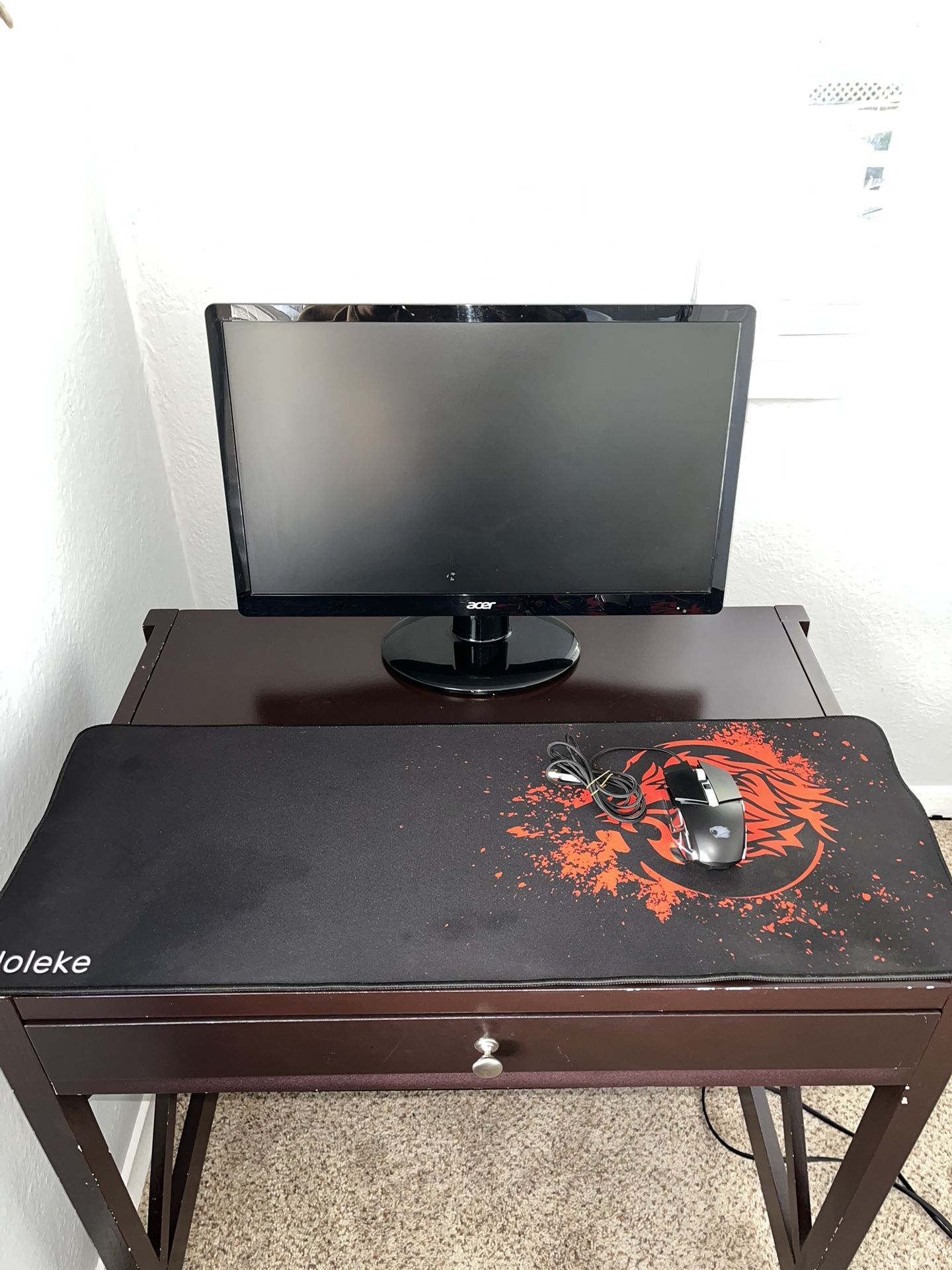 22 Inch Acer LED 1080p monitor