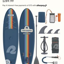 Inflatable Paddle Board 10’6” 