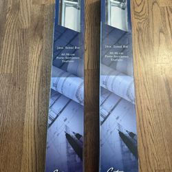 Gatco Glam, 24 in. Towel Bar in Chrome X 2