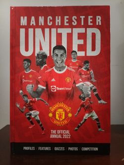 Official Manchester United Annual 2022 - Hardcover Book