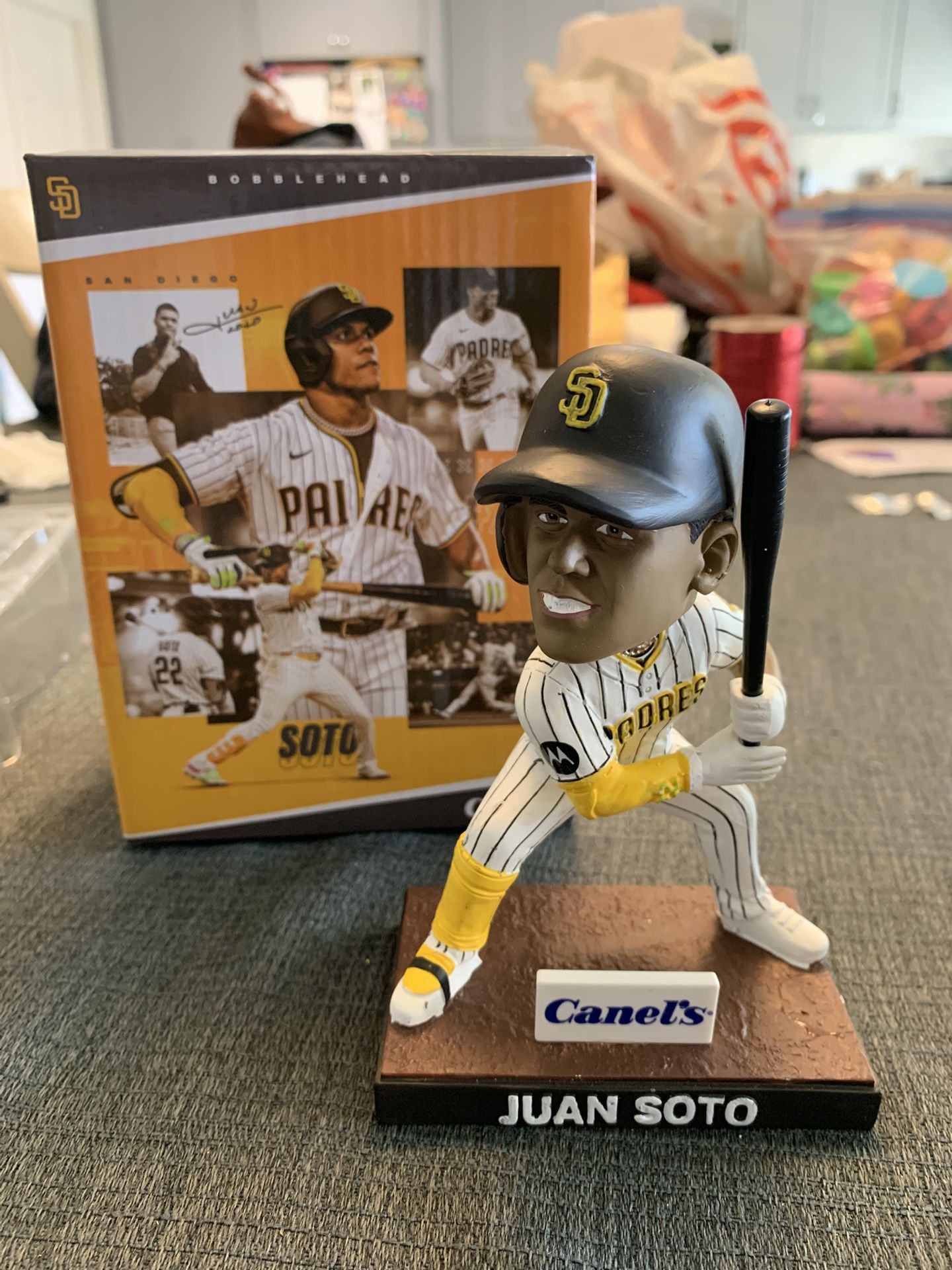 Padres Juan Soto Bobblehead Action Figure