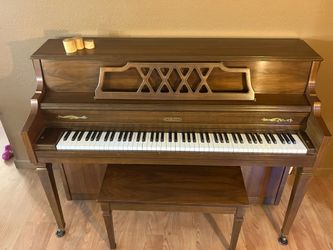 Piano and Piano Bench