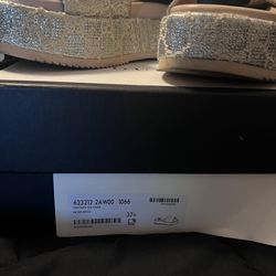Women’s GUCCI Heritage GG LAMB SILVER/BEIGE With hat