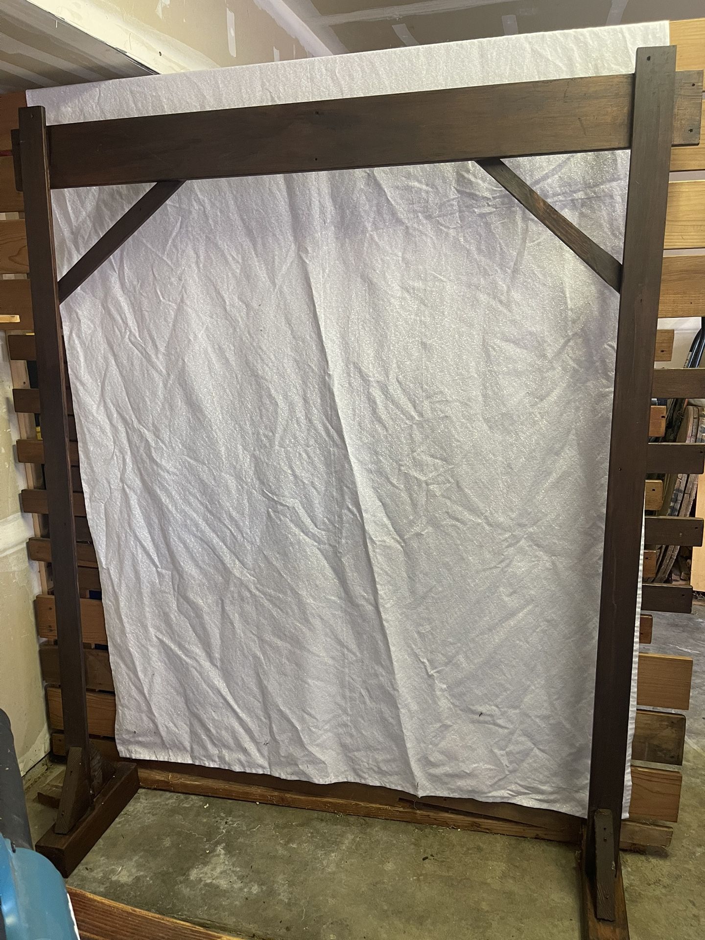Rustic Photography Backdrop Stand, Wooden Arch