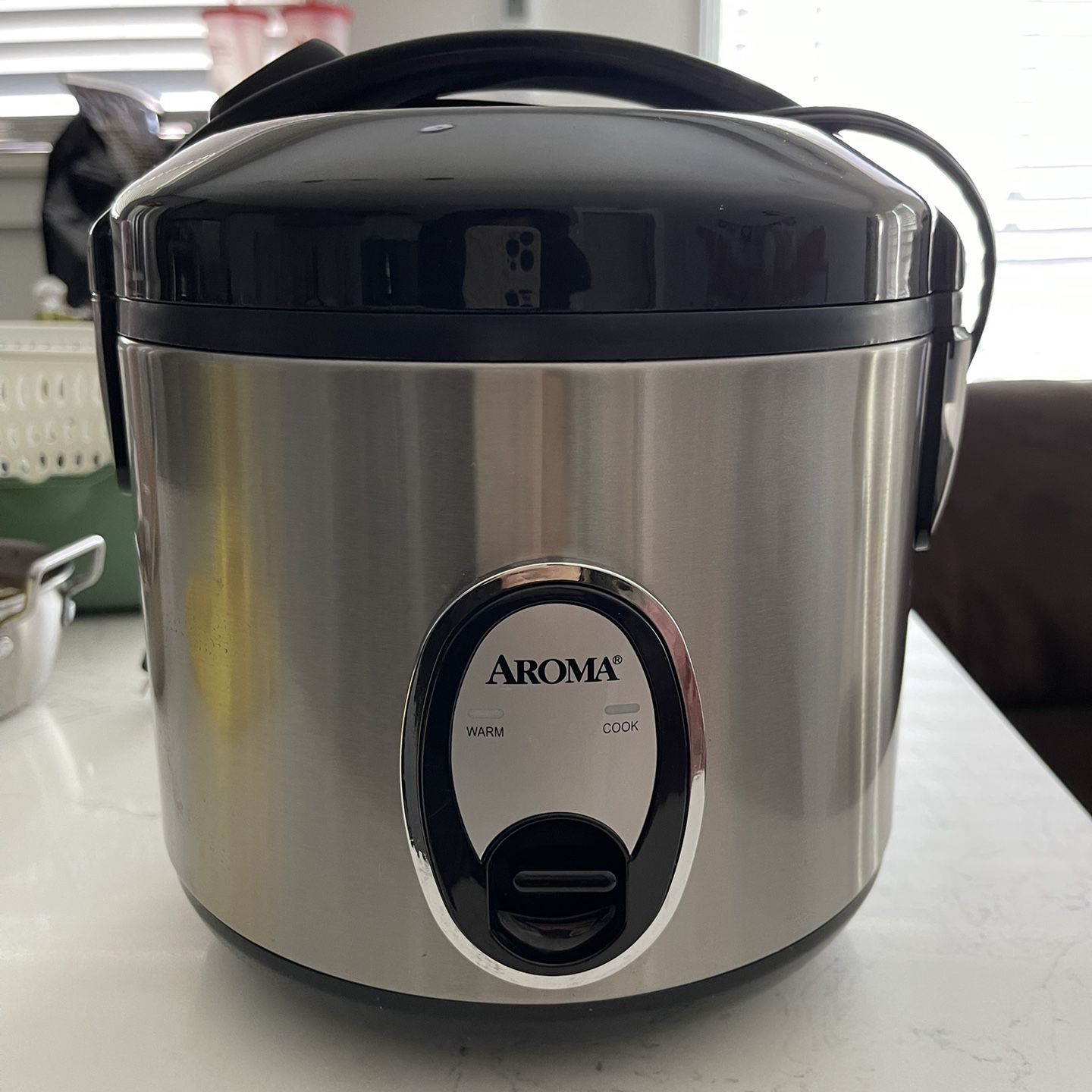 Aroma 10 Cup Stainless Rice Cooker for Sale in Lomita, CA - OfferUp