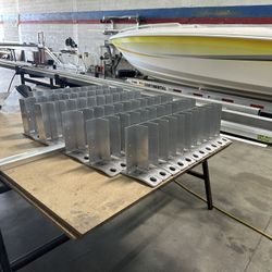 Aluminum Boat Trailer Brackets Light