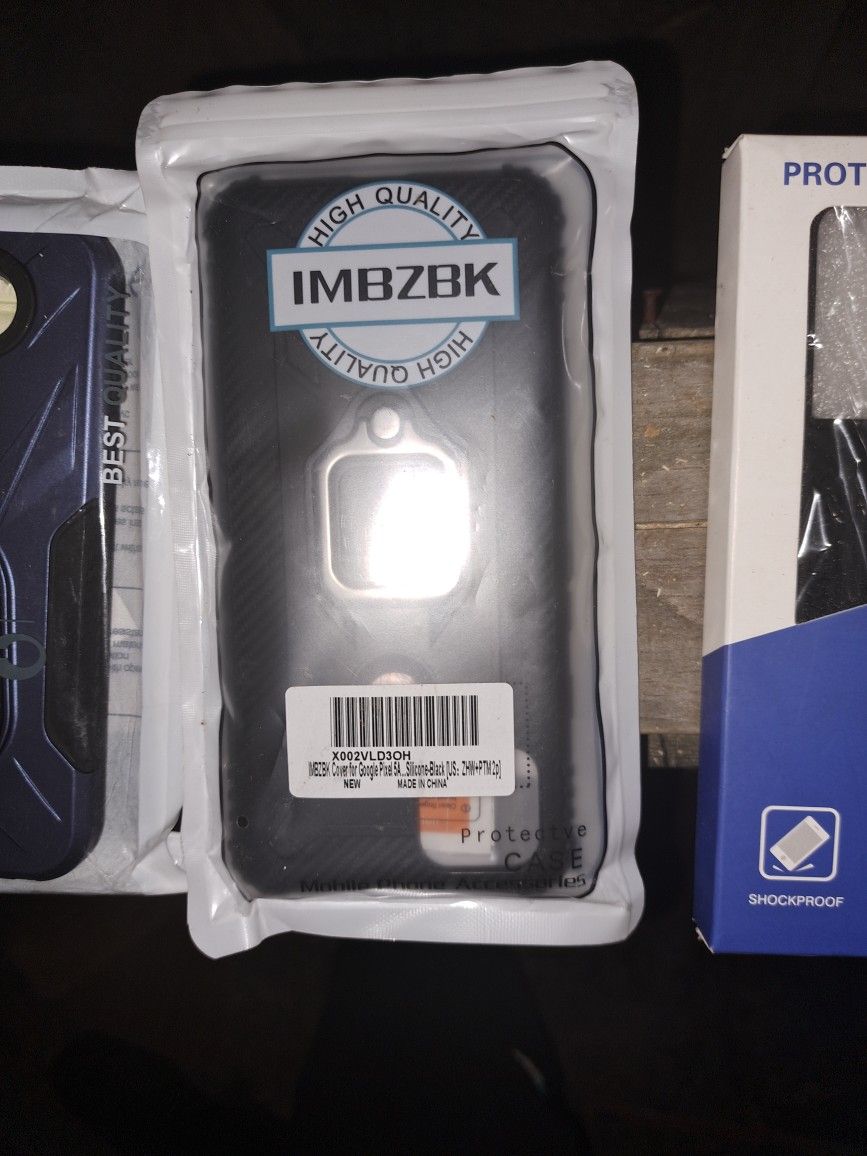 Cover For a Google Pixel ..5A Silicone- Black New