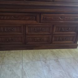 Dresser And Nightstand  And  Dining Table