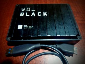 WD Black P10 5TB Game Drive 2.5" External HDD