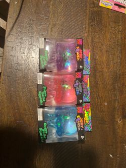 Needoh (NEW) Authentic jelly squish/ jelly fish squishy toy
