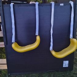 Two Swings Brand New Sit On A Swing Set Or Use Them On A Tree Plastic Chain Guards On Chain $25