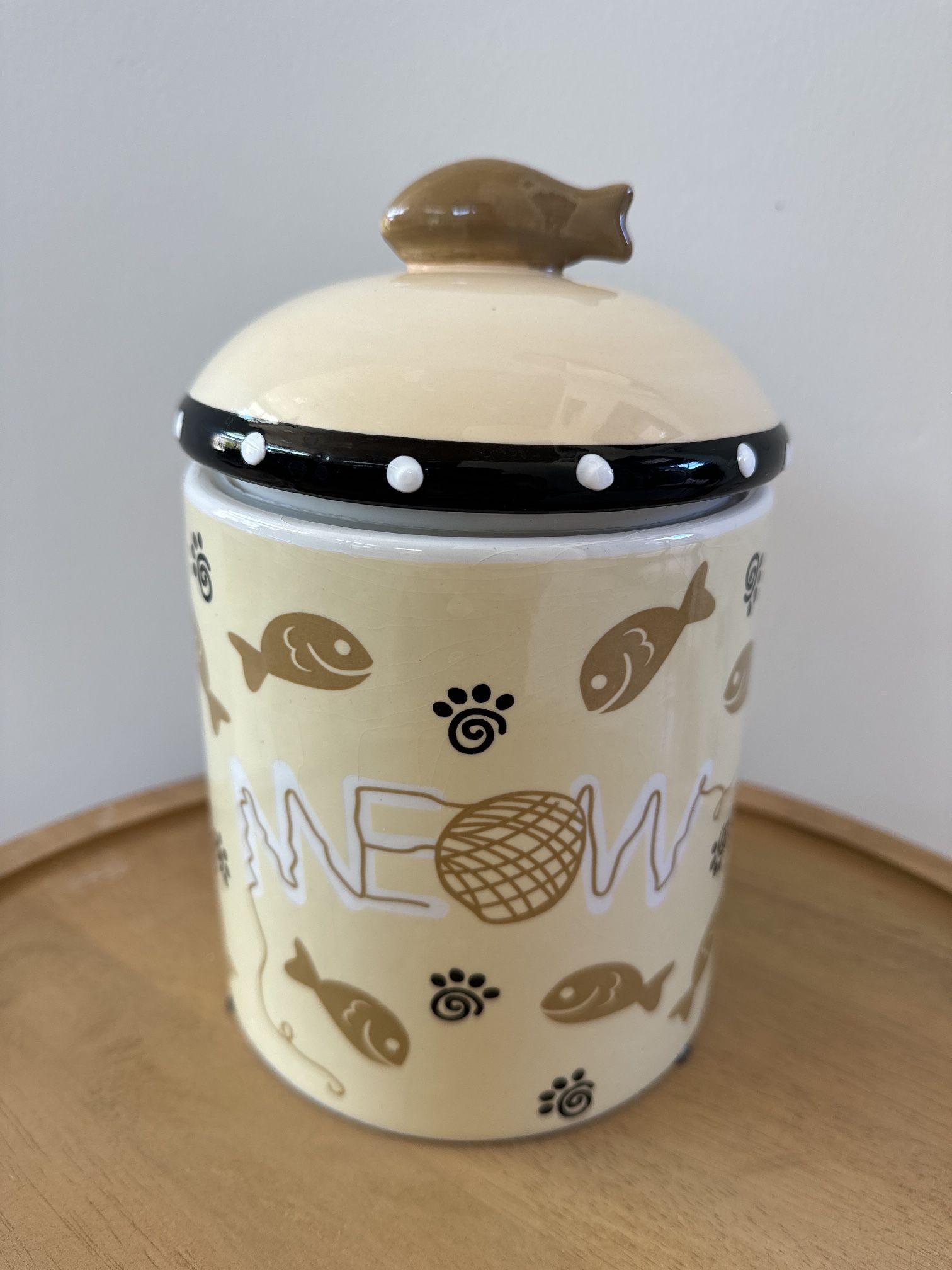 Cat Cookie Treat Jar