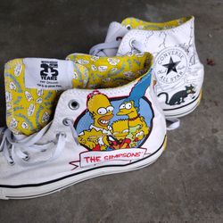 25th Anniversary Simpsons Chuck Taylor Converse All Stars