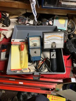 Hawk idle tach dwell meter and second meter