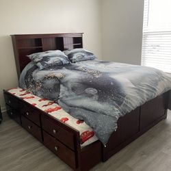 Full Sized Bed  & Twin sized Bed Set Price Includes Both Mattress 